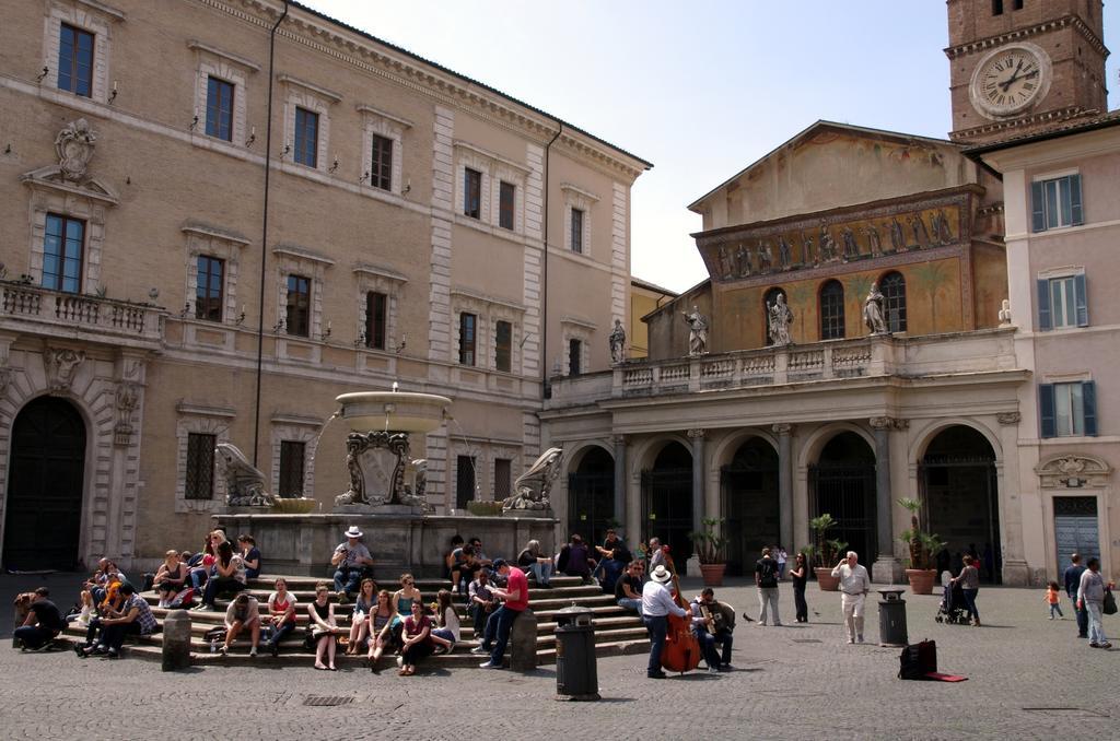 Vacanze Romane Centro Storico Trastevere Lejlighed Værelse billede